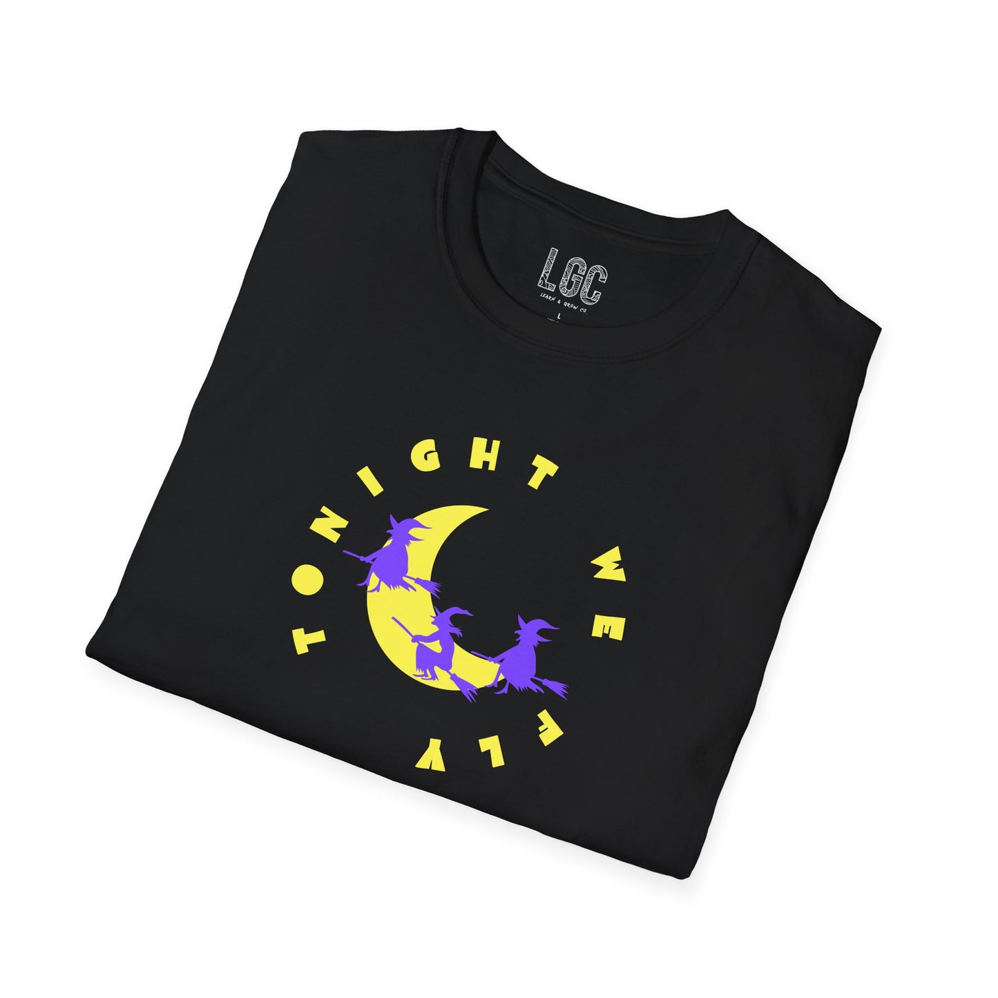 Tonight We Ride - Witch on Broomsticks Halloween Witches T-Shirt for Parents with Benefits for Baby