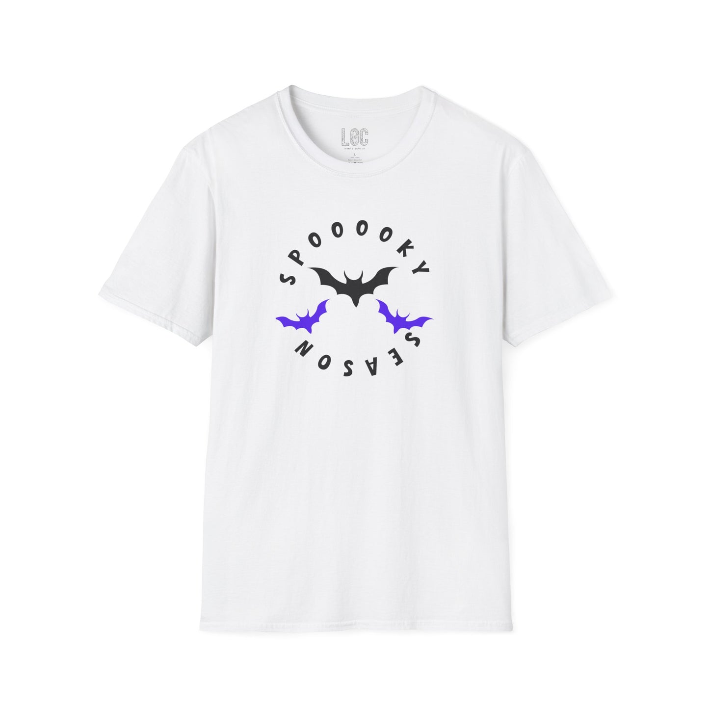 Spooky Season! Flying Bats Halloween Unisex T-Shirt for Parents with Cognitive Benefits for Baby