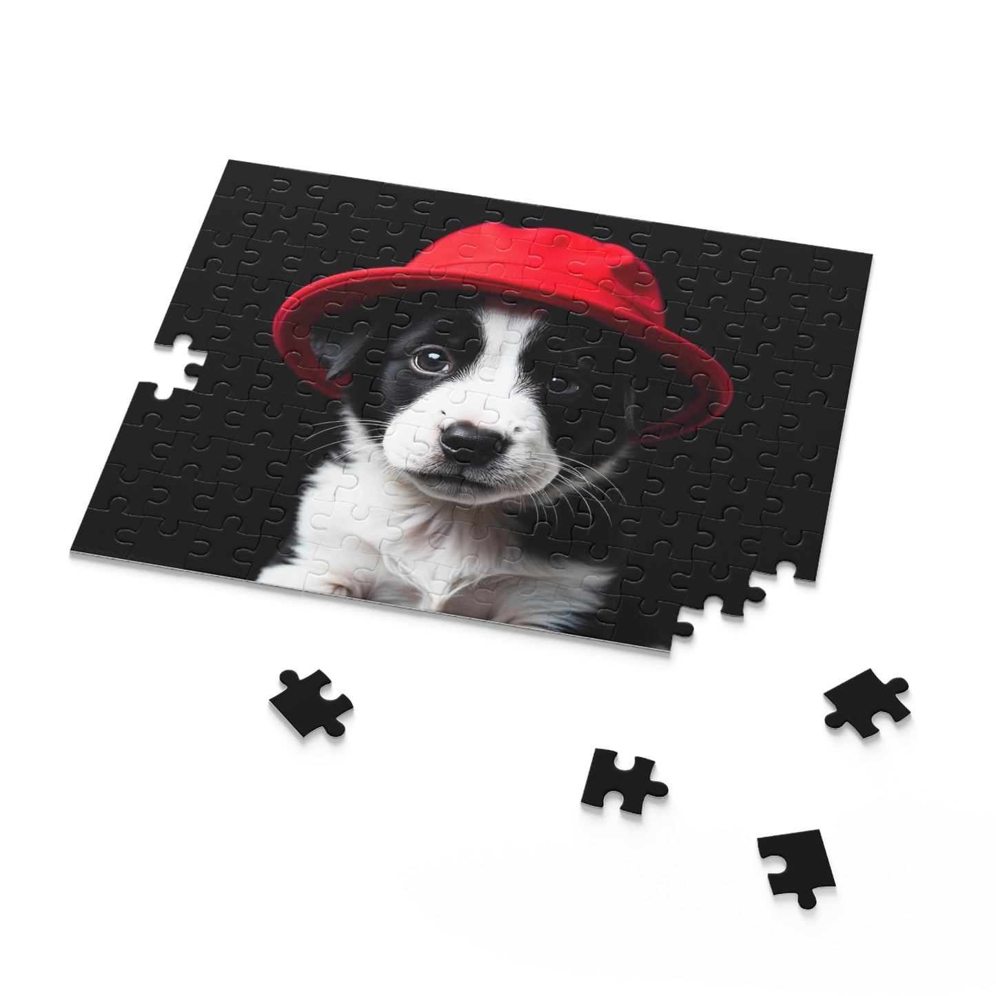 Adorable Puppy Puzzle - 120-Piece Dog Lover Gift, Fun Family Activity, Pet-Themed Entertainment, Ideal for Animal Lovers, Kids and Adults