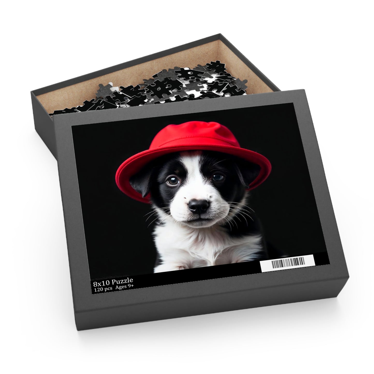 Adorable Puppy Puzzle - 120-Piece Dog Lover Gift, Fun Family Activity, Pet-Themed Entertainment, Ideal for Animal Lovers, Kids and Adults