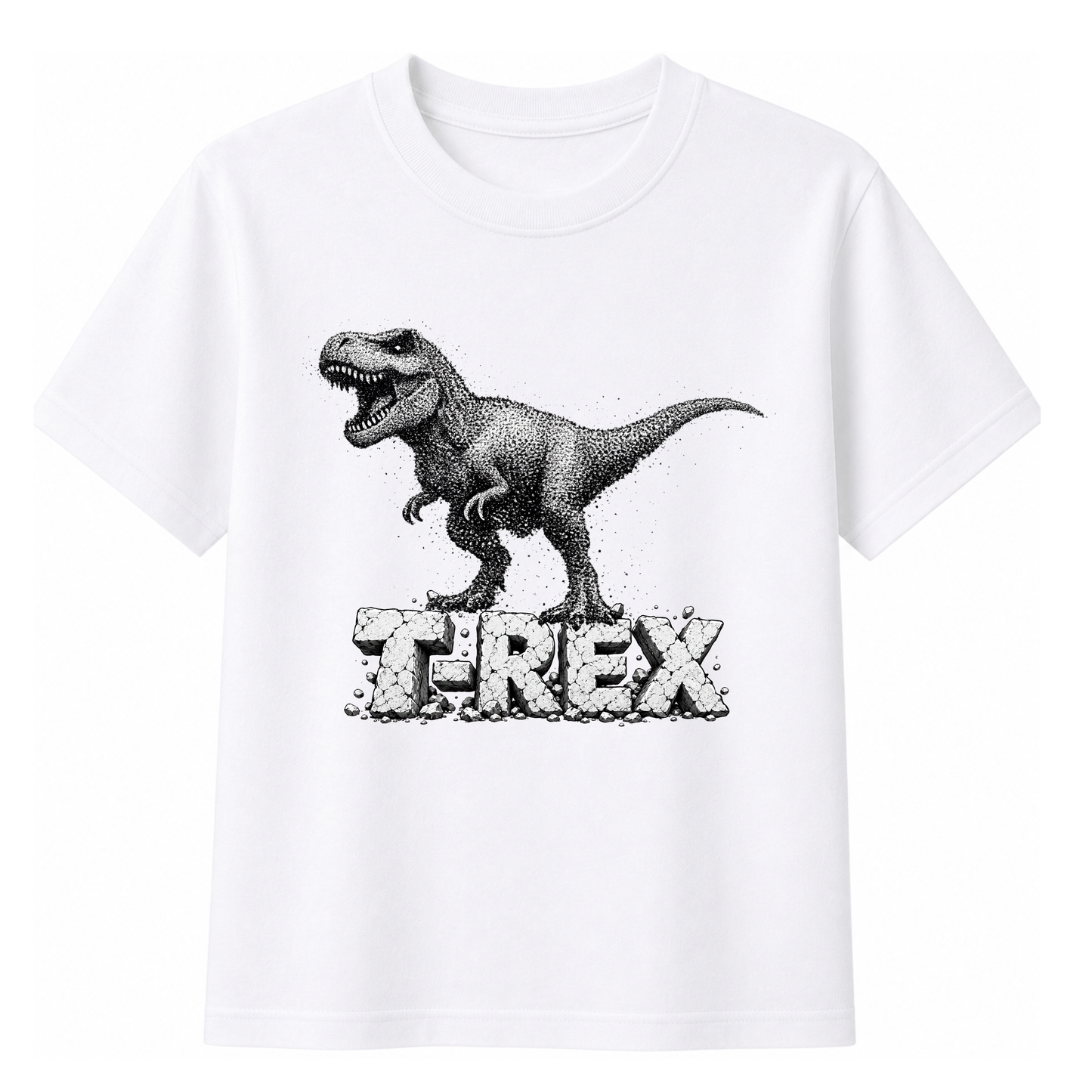 3D Touch T-Rex Dinosaur T-Shirt