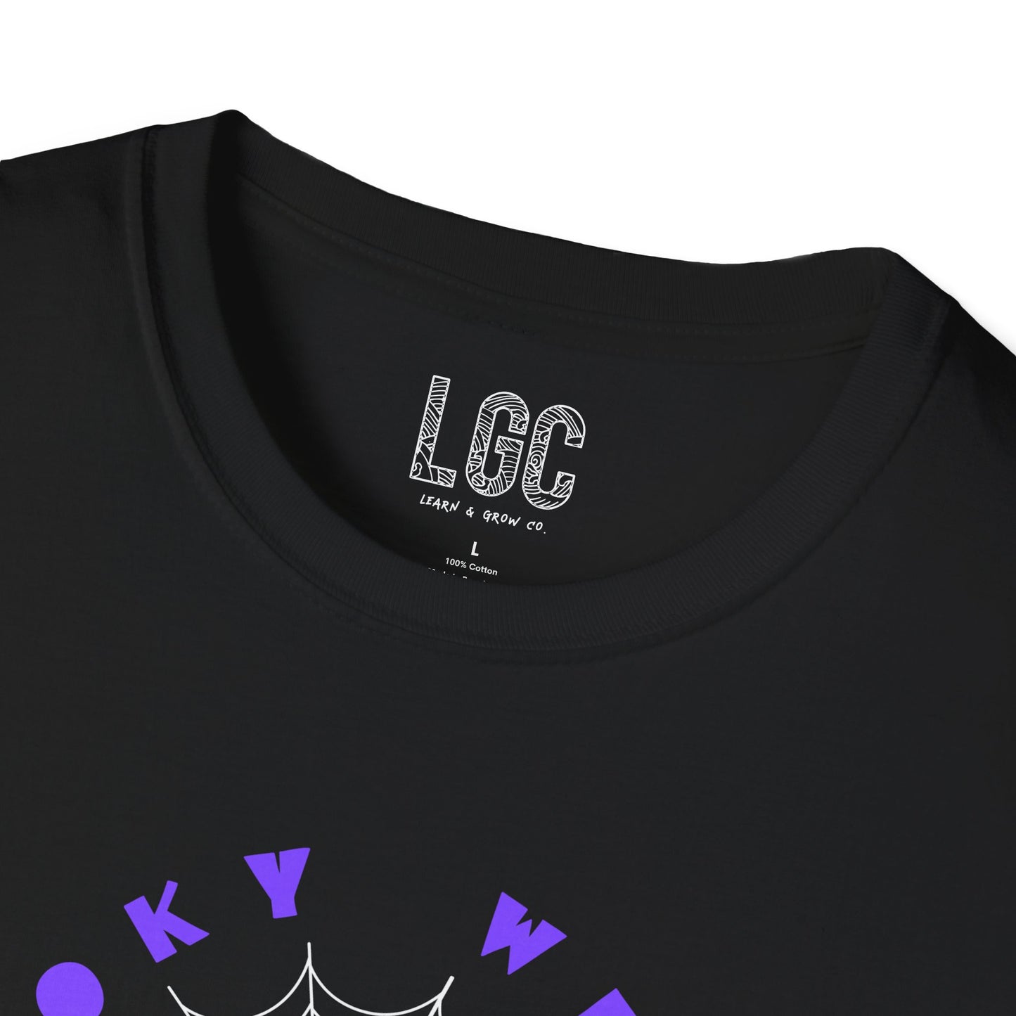 Spooky Spider-web Halloween T-Shirt for Parents with cognitive benefits for baby