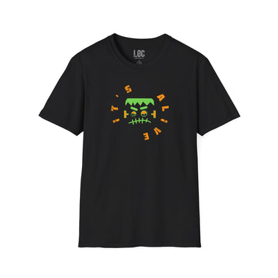 It's Alive! Frankenstein Halloween Unisex T-Shirt for Parents with Cognitive Benefits for Baby