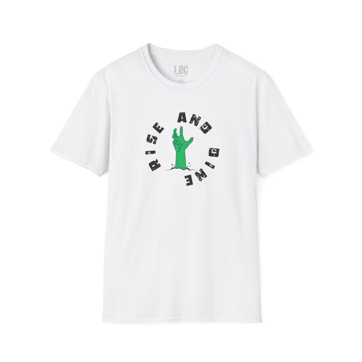 Rise and Dine - Zombie Halloween Fun Unisex T-Shirt