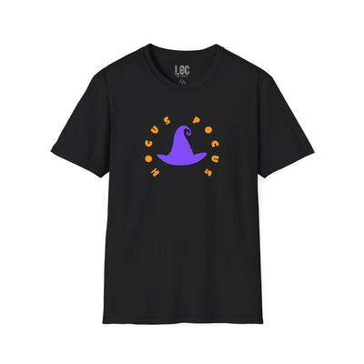 Hocus Pocus Witch Hat T-Shirt - Halloween Parent Shirt with Benefits for Baby