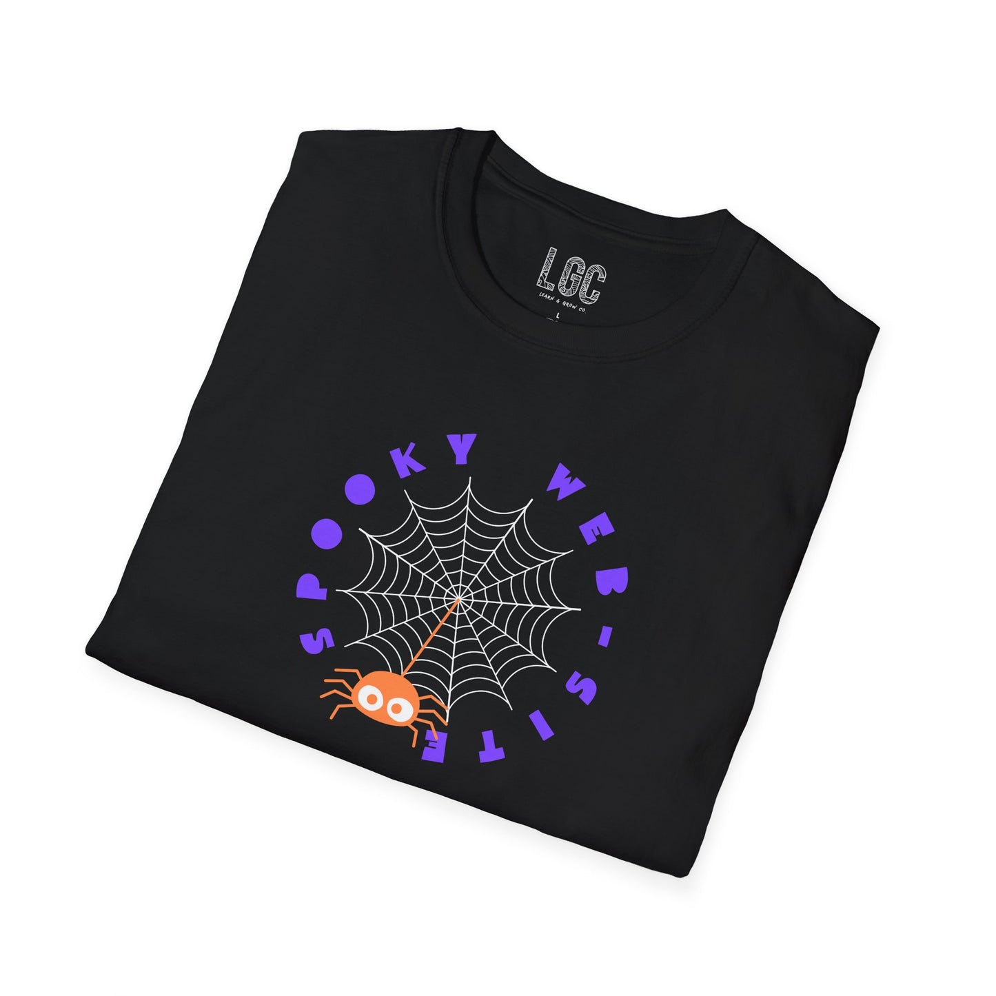 Spooky Spider-web Halloween T-Shirt for Parents with cognitive benefits for baby