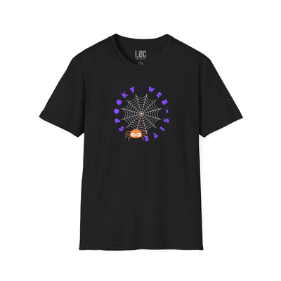 Spooky Spider-web Halloween T-Shirt for Parents with cognitive benefits for baby