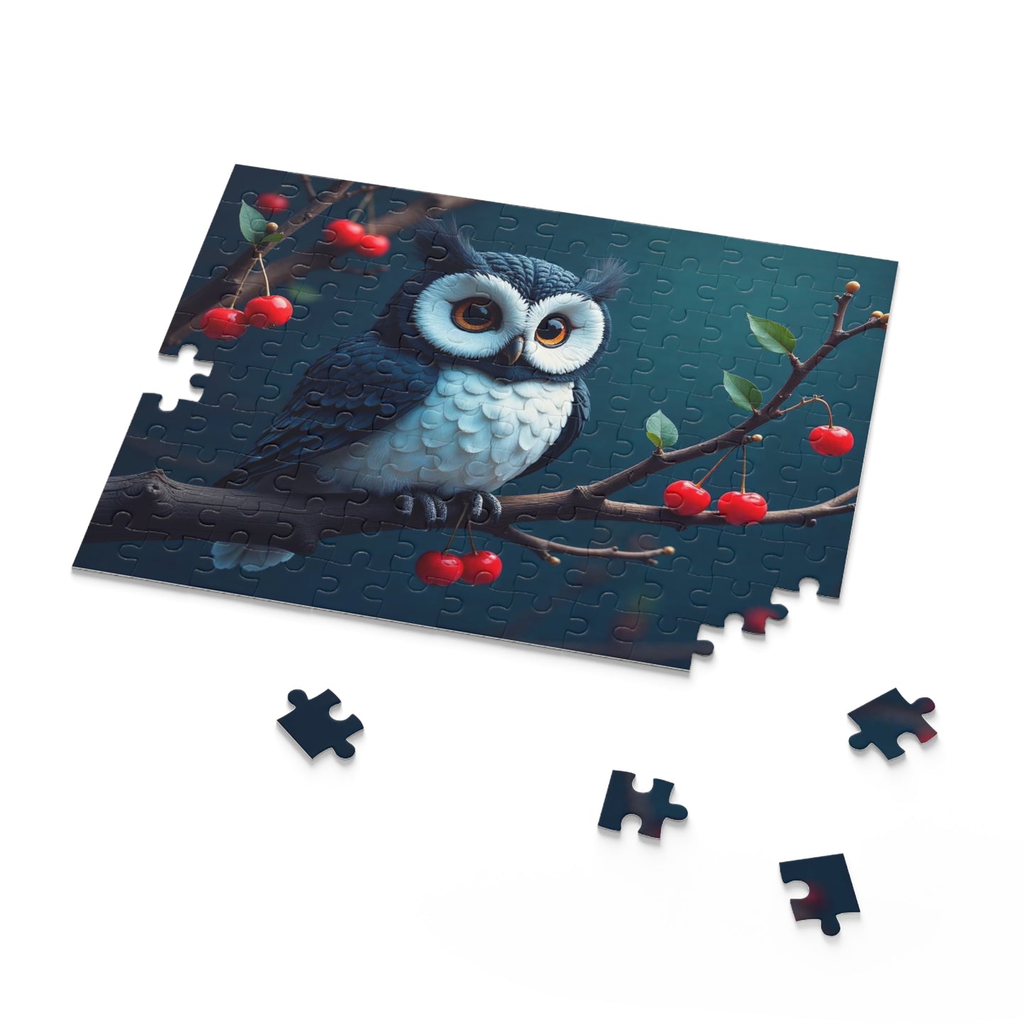 Charming Owl Puzzle - 120-Piece, Nature Lovers, Family Activity, Gift for Puzzle Enthusiasts, Kids and Adults Fun