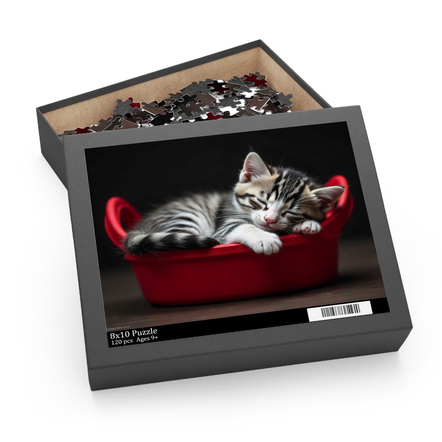 Cozy Cat Puzzle: Adorable Kitten in a Red Basket | Fun Family Game, Cat Lover Gift, Relaxation Activity, Unique Home Decor, Kid's [...]