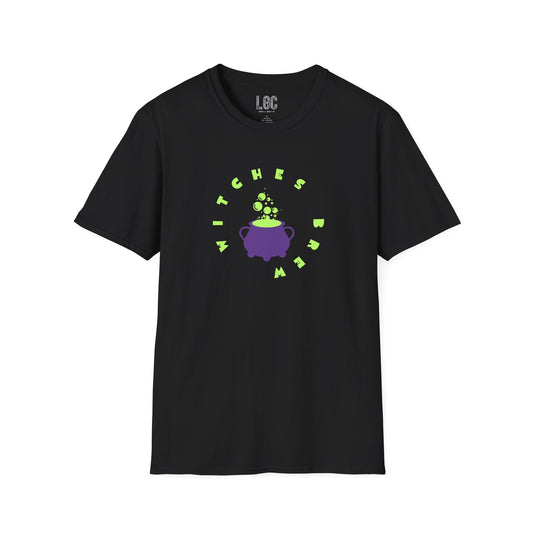 Fun Halloween Witches Brew Caldron T-Shirt for Parents with Cognitive Benefits for Baby