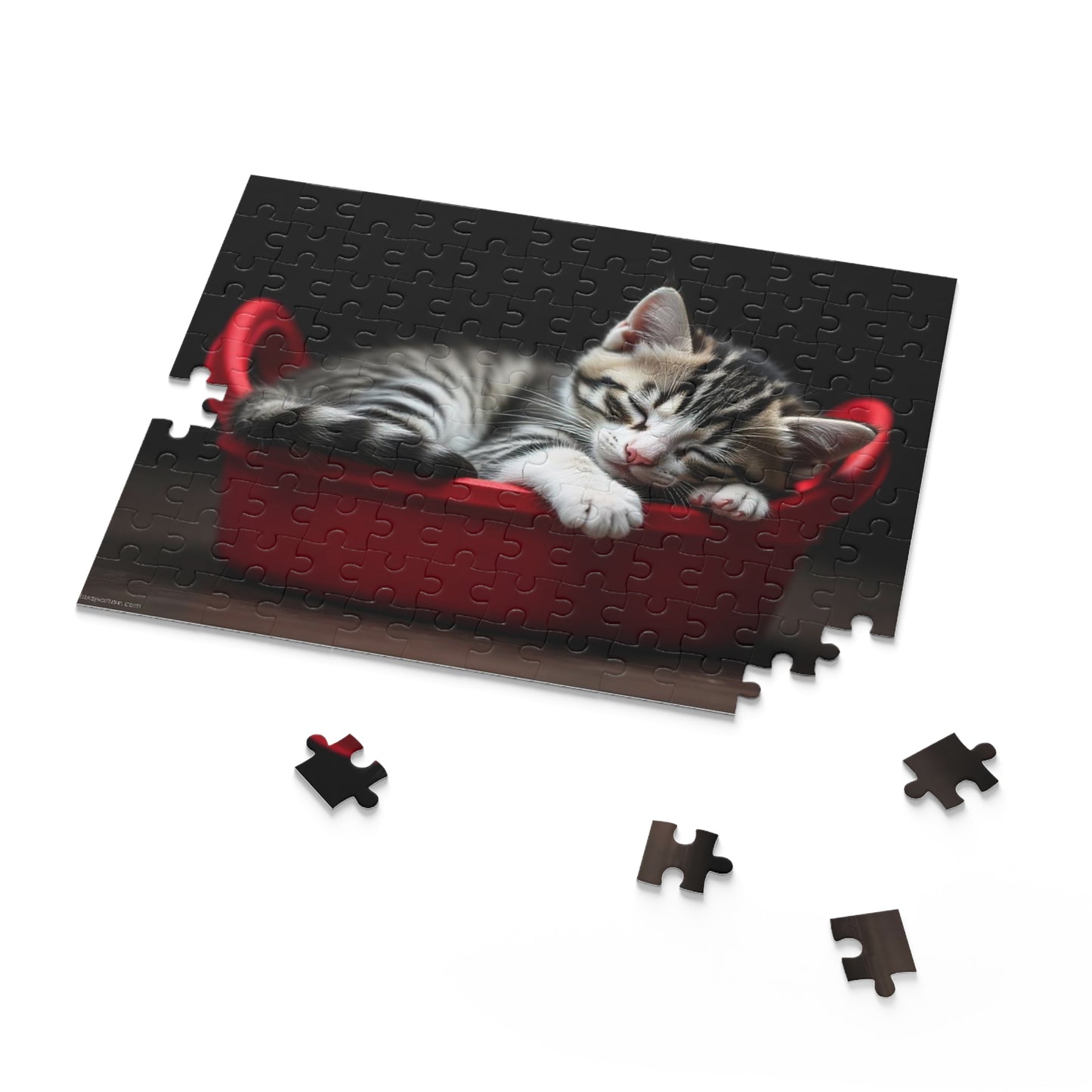 Cozy Cat Puzzle: Adorable Kitten in a Red Basket | Fun Family Game, Cat Lover Gift, Relaxation Activity, Unique Home Decor, Kid's [...]
