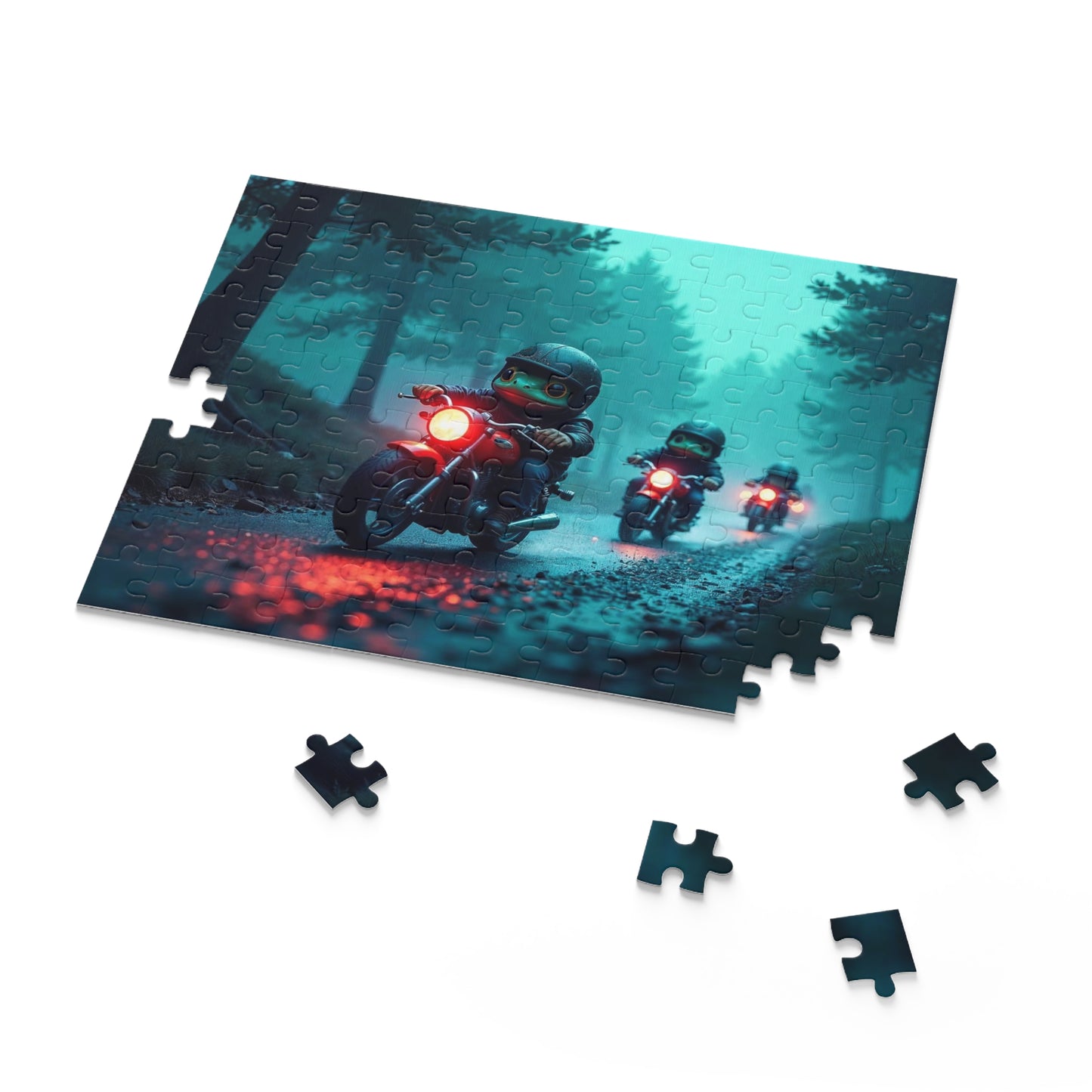 Motorcycle Adventure Puzzle | 120-Piece Jigsaw | Fun Family Activity, Perfect Gift for Riders, Puzzle Lovers, Game Night, [...]