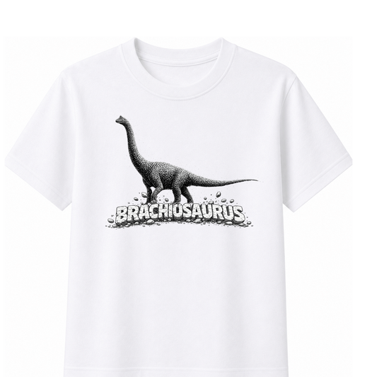 3D Touch Brachiosaurus Dinosaur T-Shirt